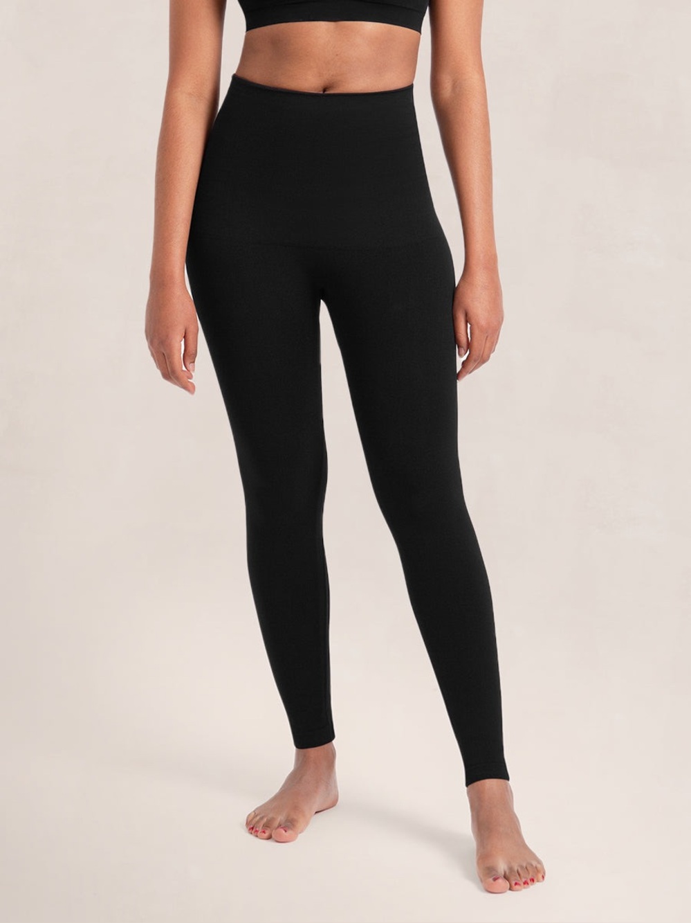 🌙 B17 Shapermint Essentials Seamless Comfort Mid-Waist Shaping Leggings